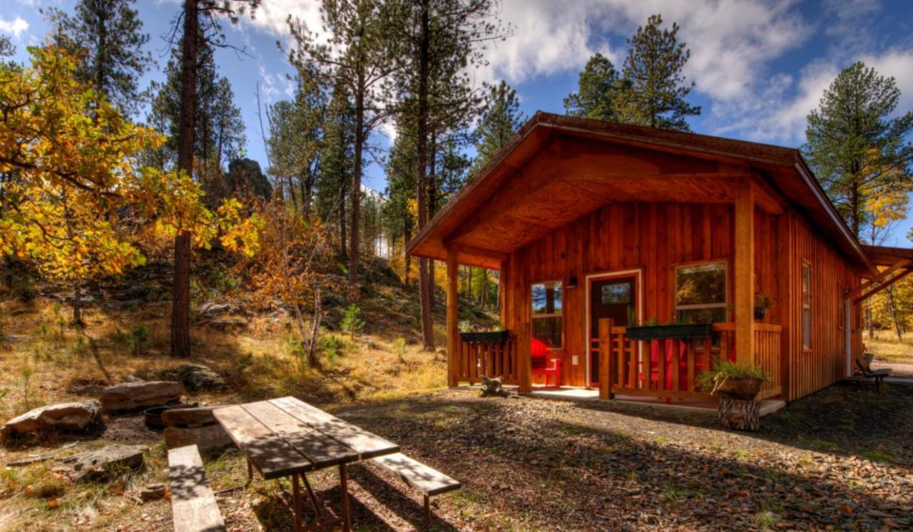 Вилла Yak Ridge Cabins And Farmstead By Mount Rushmore Кистон Экстерьер фото